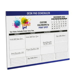 desk pads calendars